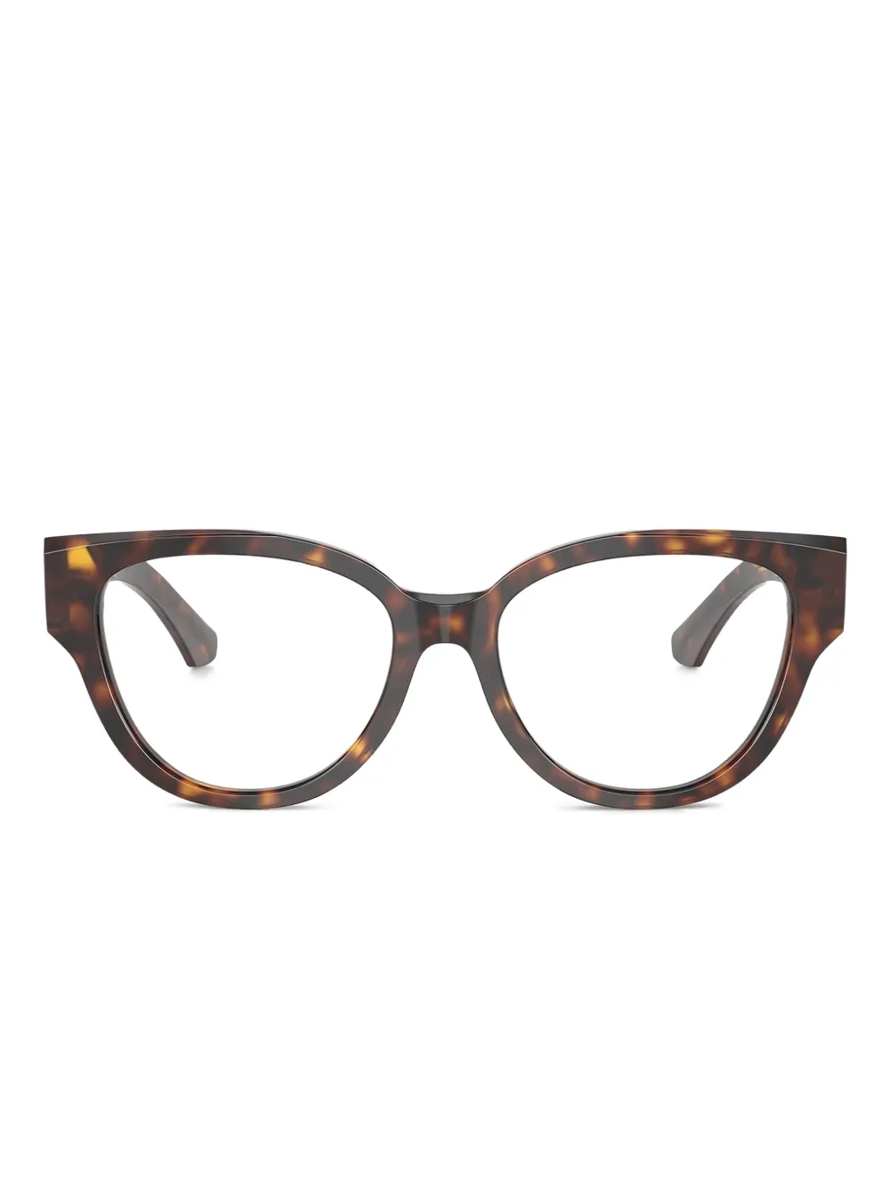 Burberry Eyewear Occhiali cat-eye con effetto tartarugato - Marrone