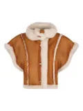 Halfboy shearling-lined jacket - Brown