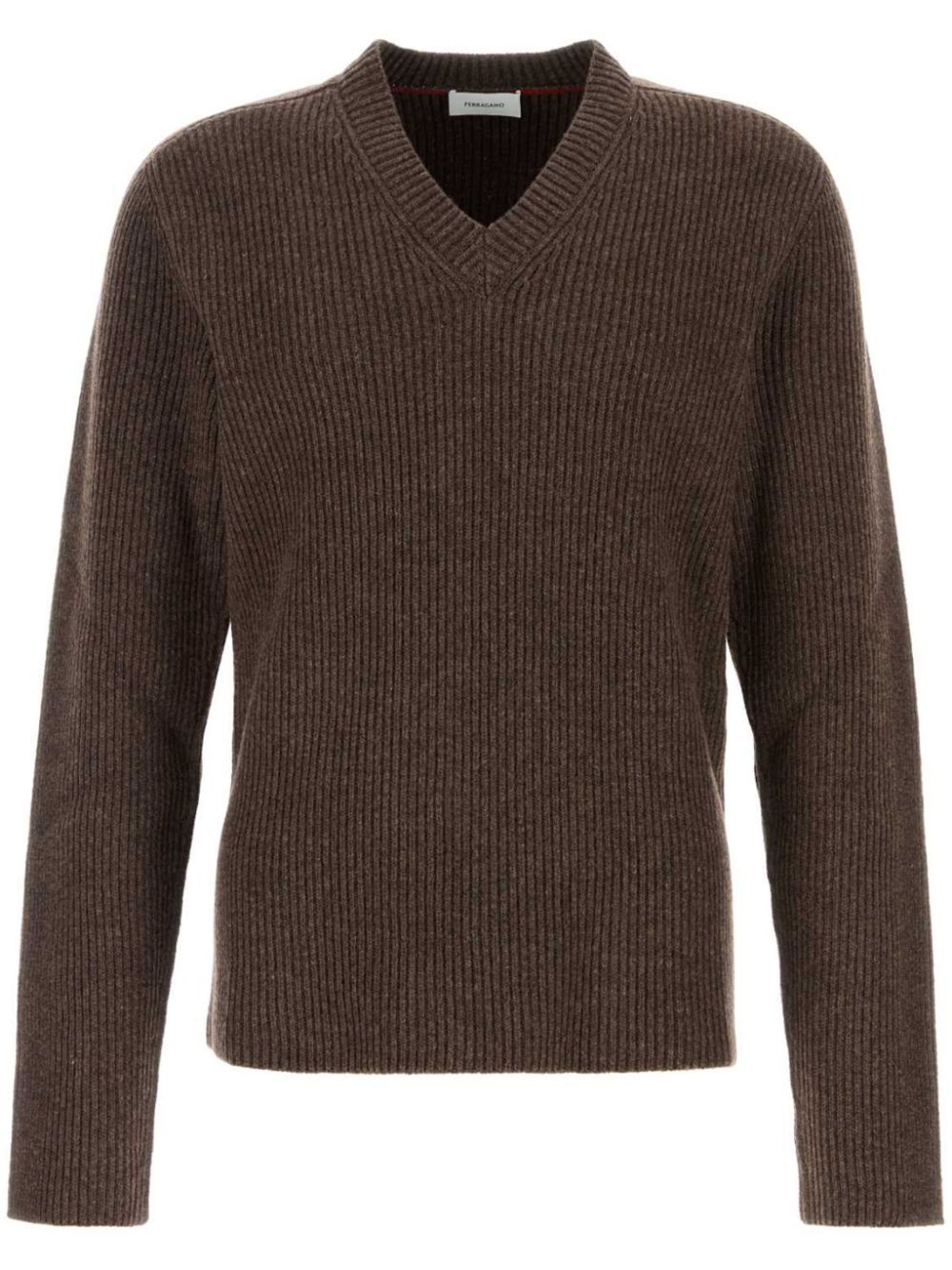 V-neck jumper