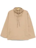 A.M.G. twill sweatshirt - Neutrals