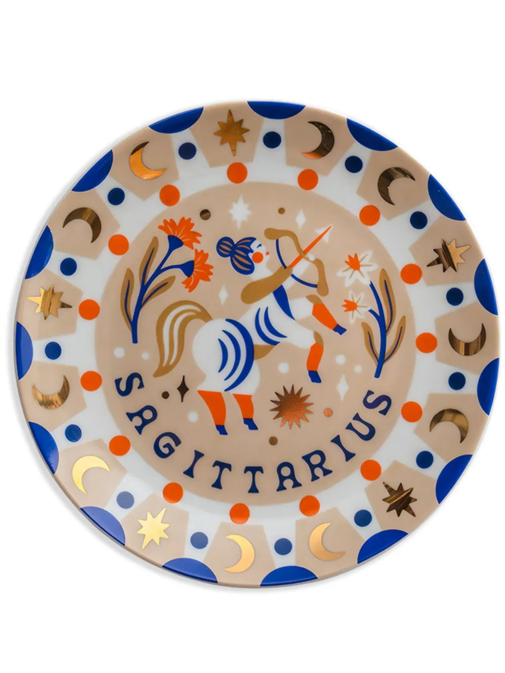 Bitossi Home Sagittarius plate (16.5cm) | Blue | Image 1