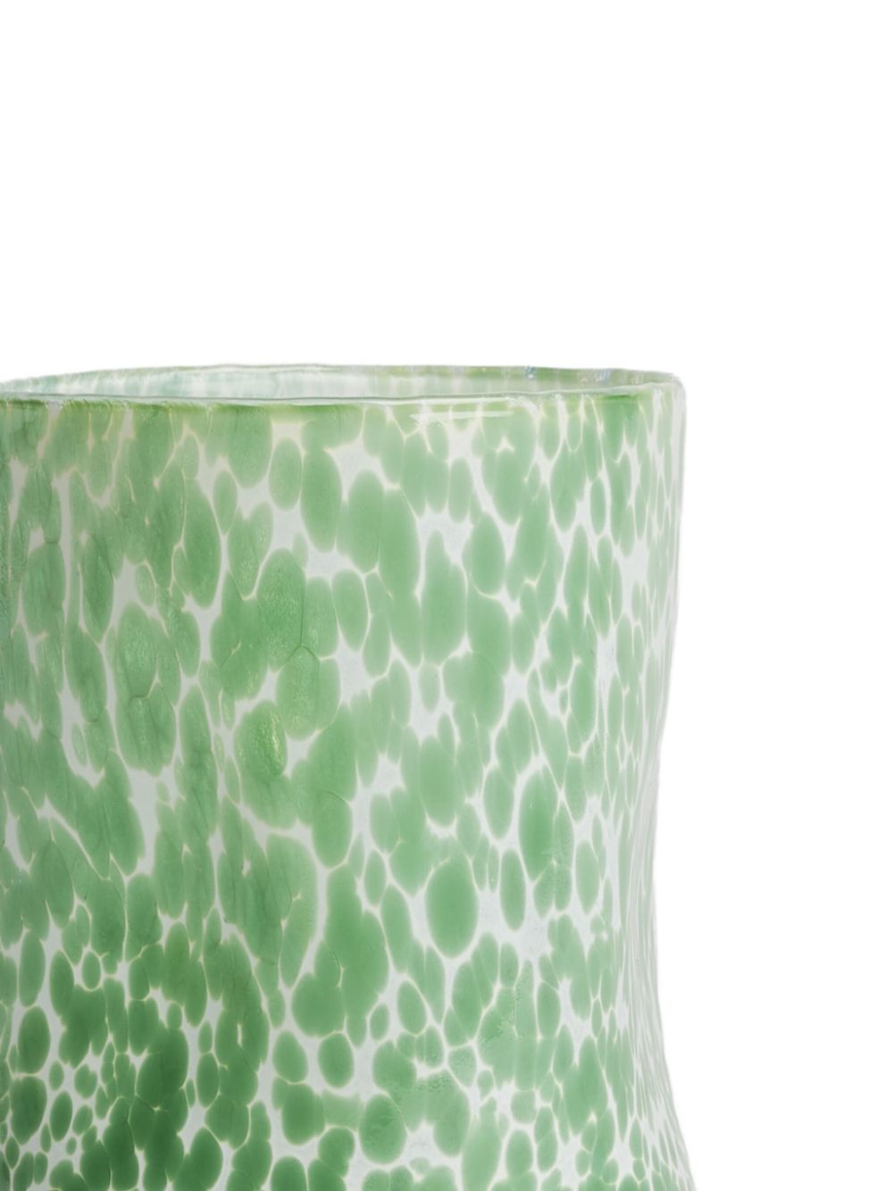 Bitossi Home abstract-print glass (set of two) - Groen