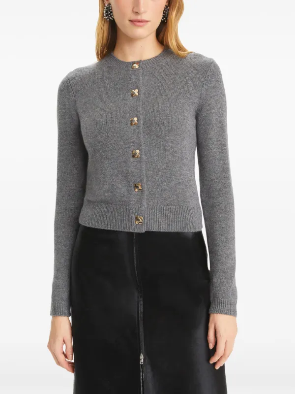 特価商品  Burch Tory カシミア JP FARFETCH | グレー | カーディガン トップス