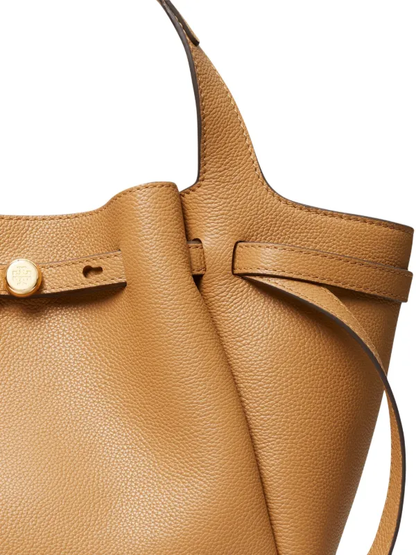 Tory Burch Small Romy Tote | Brown | FARFETCH
