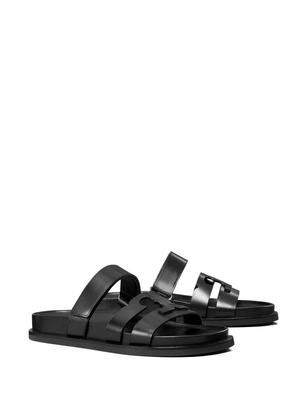 Tory Burch Ines slides - Zwart