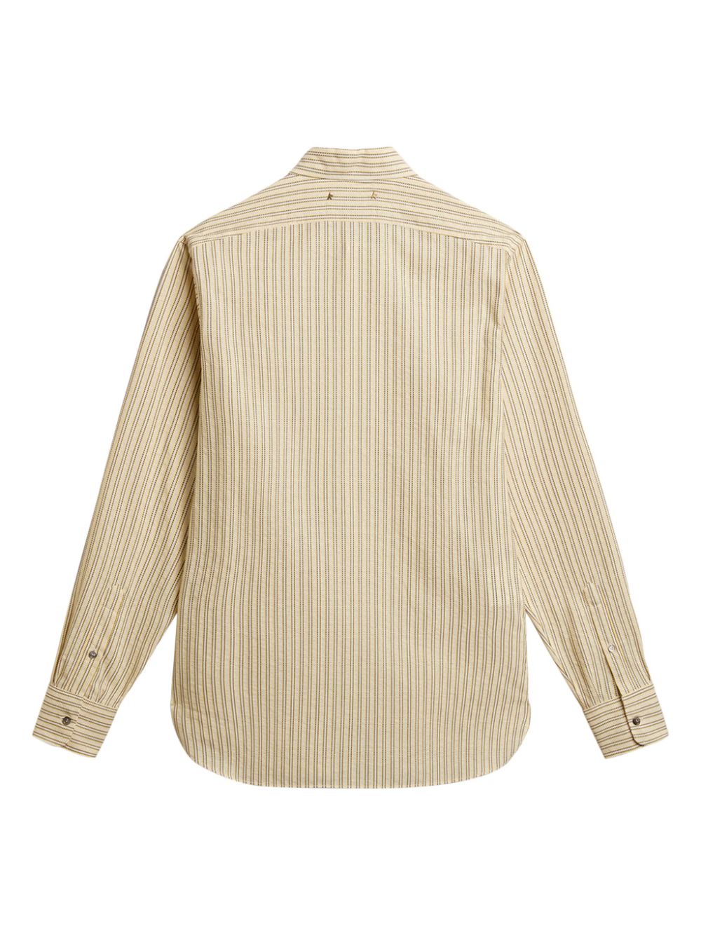 Golden Goose striped shirt - Geel