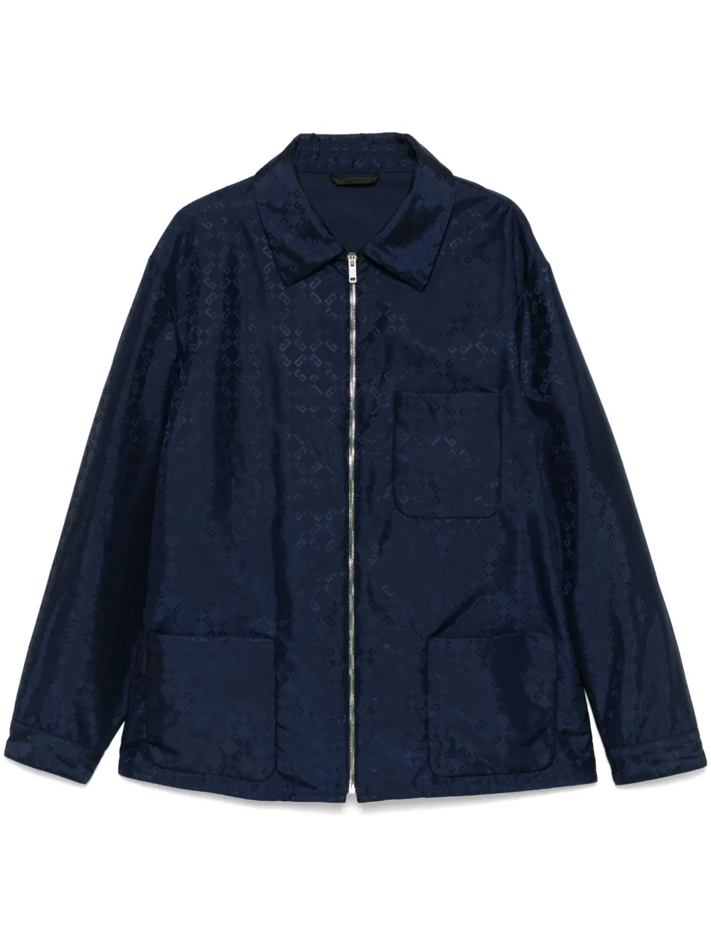Givenchy monogram 72 jacquard overshirt | Blue | Image 1