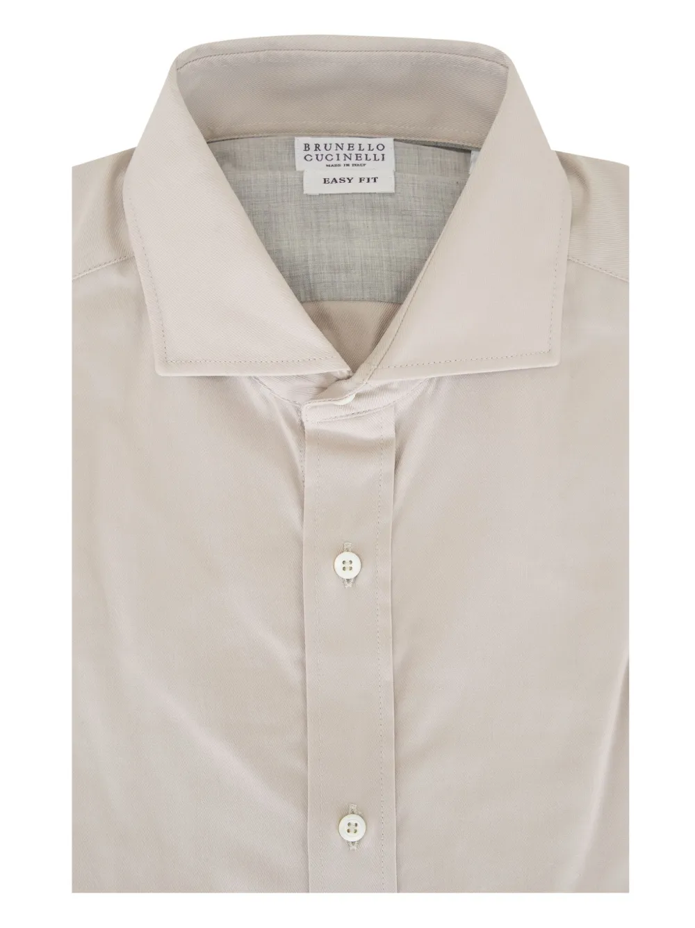 Brunello Cucinelli camisa de algodón | neutro | Image 1