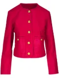 Veronica Beard leather jacket - Red