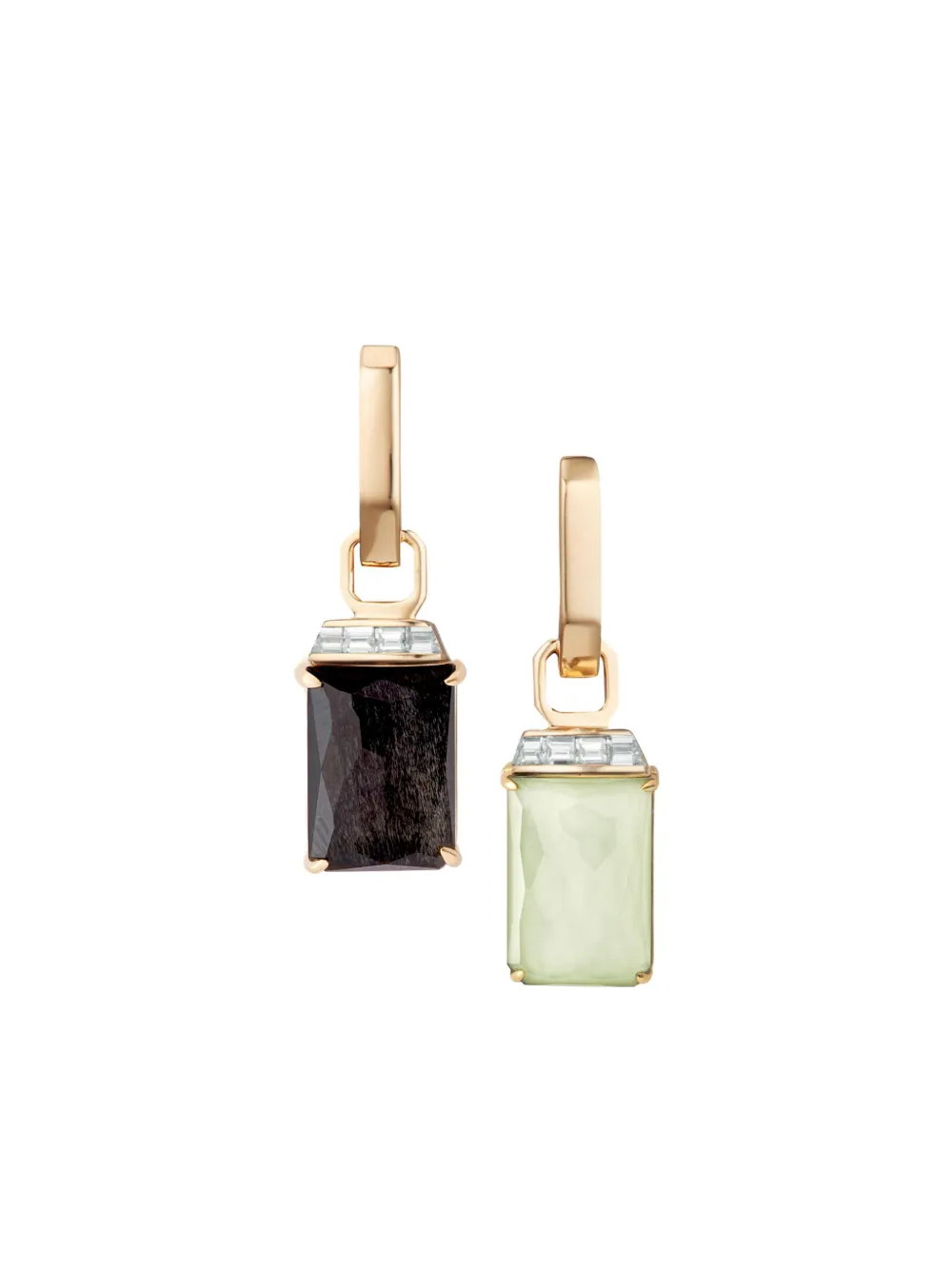 Stephen Webster 18k Yellow Gold Crystal Haze Twister Multi-stone Earrings