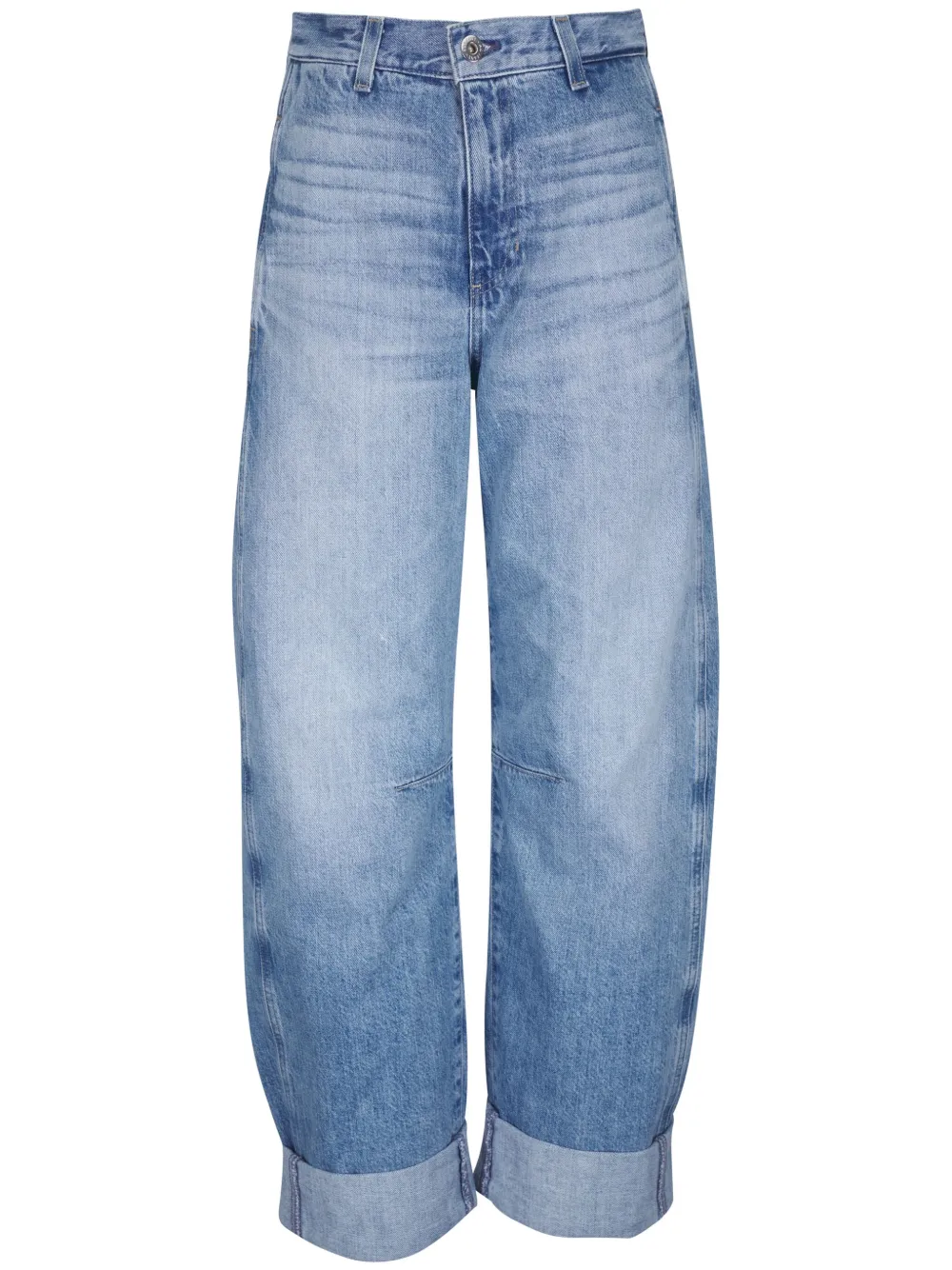 Shop Ag Mercer Tapered Jeans In Blau