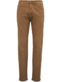 AG Jeans logo patch jeans - Brown