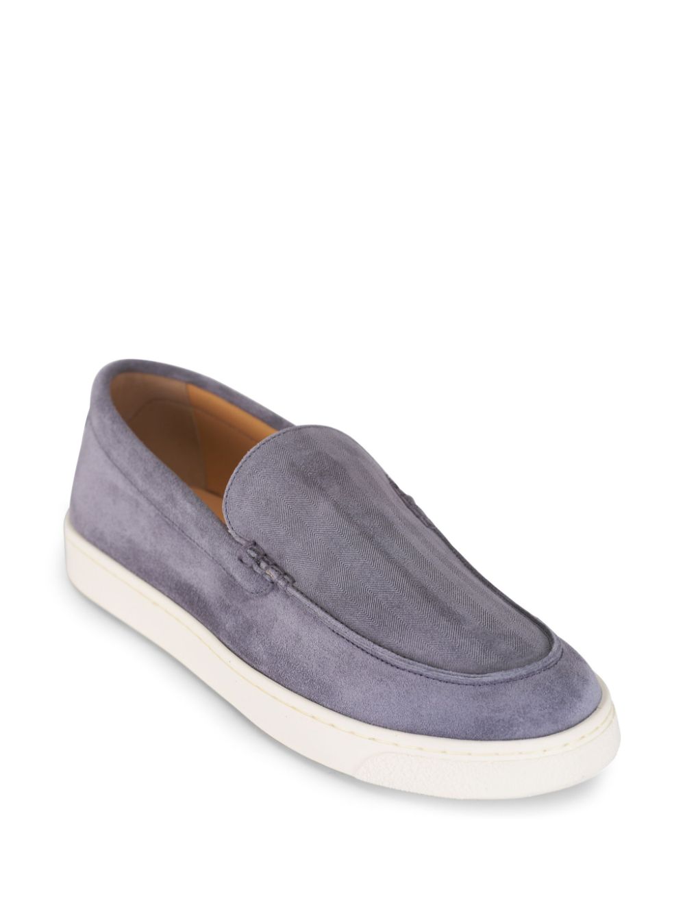 Brunello Cucinelli Suède loafers - Grijs