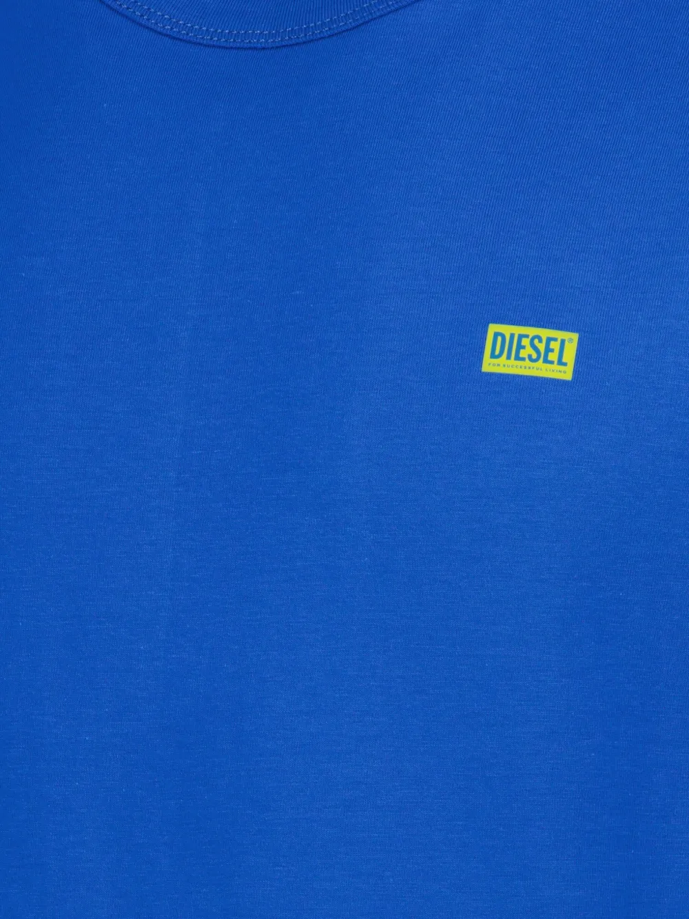 Diesel Cotton Crew Neck T-shirt With Short Sleeves