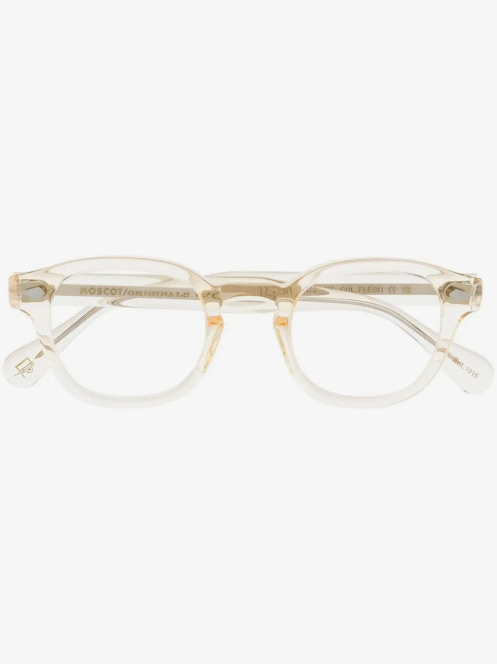 Moscot Lemtosh pantos-frame glasses | Brown | Image 1