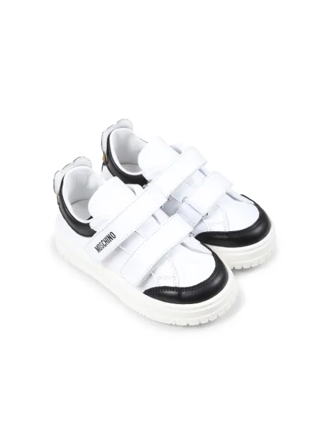 Moschino Kids leather sneakers  