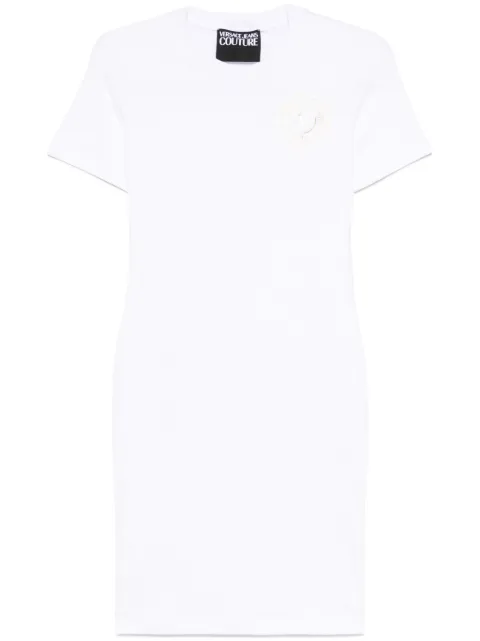 Versace Jeans Couture logo-print mini dress