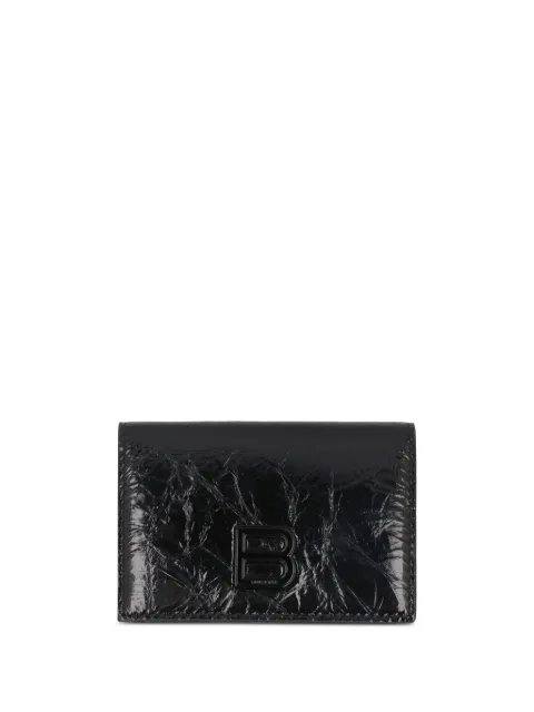 Balenciaga Portemonnaie mit Logo-Schild
