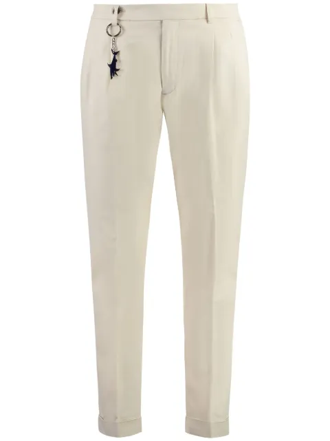 Paul & Shark logo-appliqué trousers
