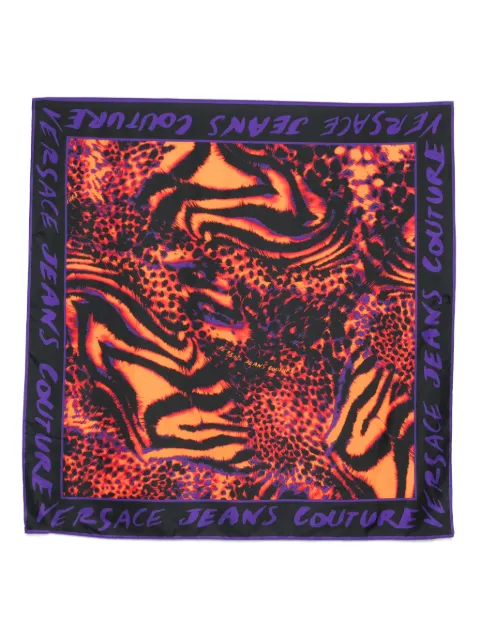 Versace Jeans Couture silk scarf