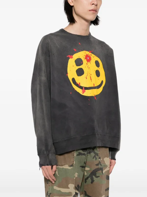 SAINT MXXXXXX x Cactus Plant Flea Market Smile Sweatshirt