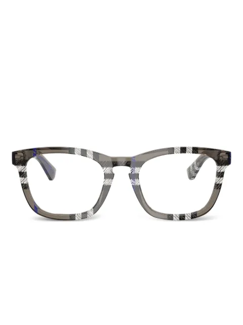 Burberry Eyewear check-pattern square-frame glasses