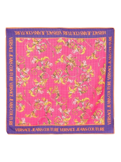 Versace Jeans Couture Barocco 印花围巾