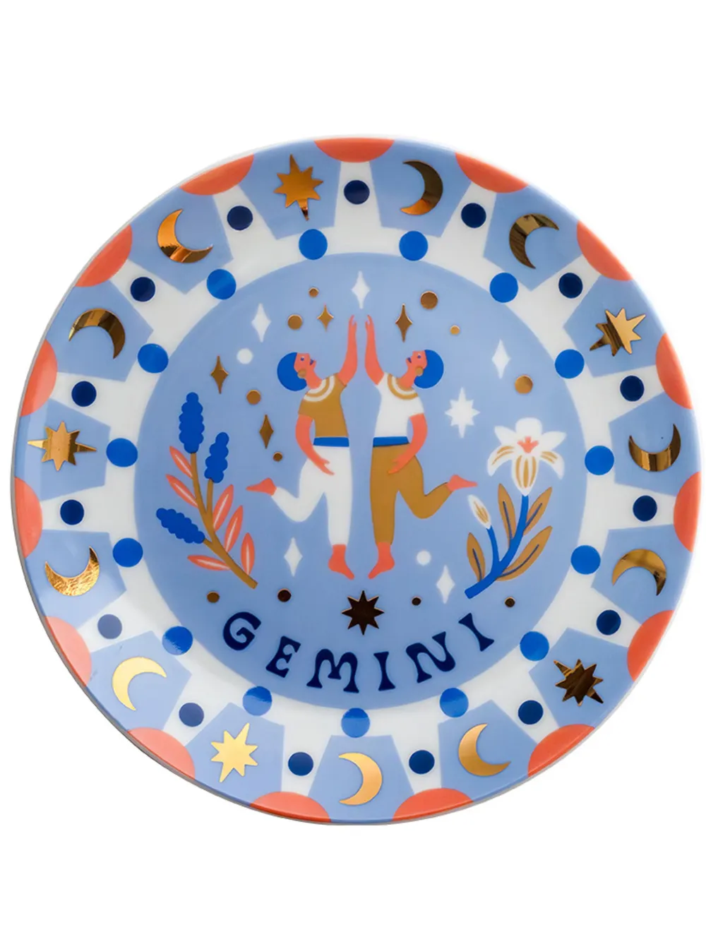 Bitossi Home plato Gemini de 16.5cm | azul | Image 1