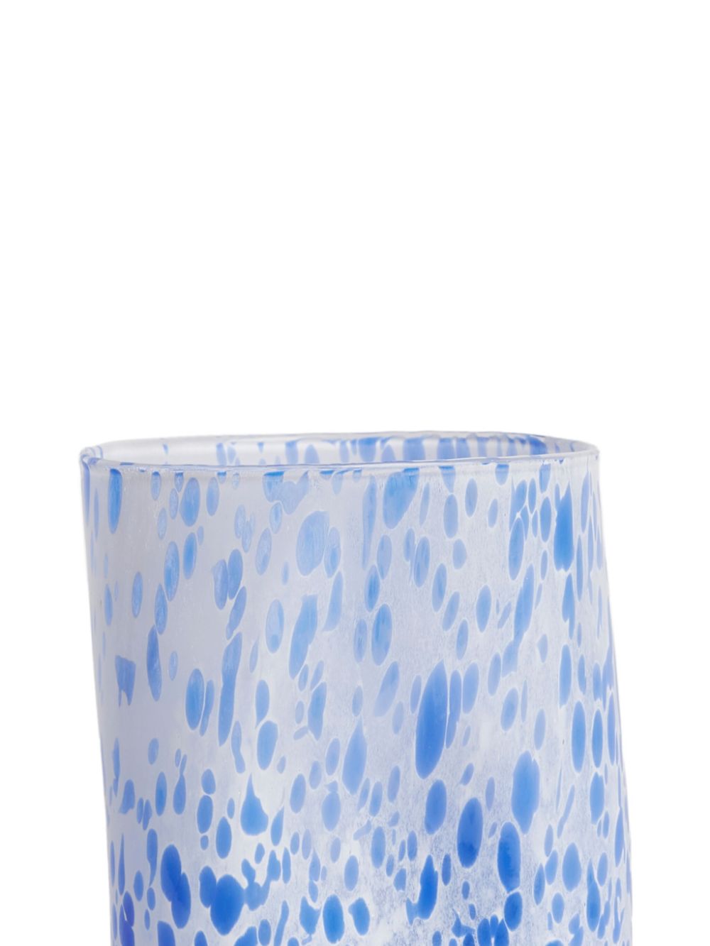 Bitossi Home abstract-print glass (set of two) - Blauw