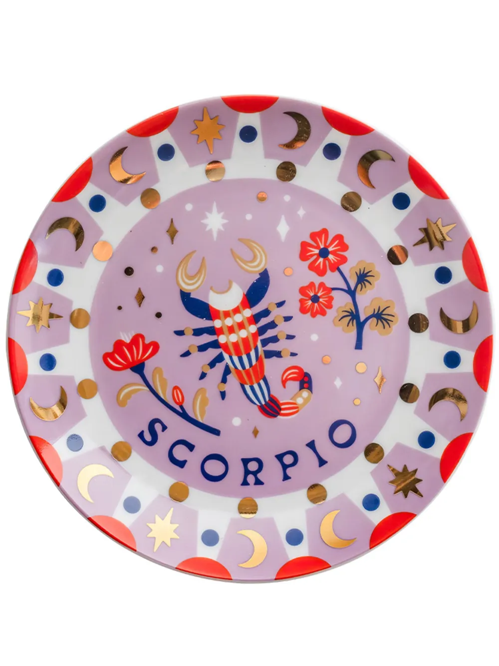 Bitossi Home Scorpio plate (16.5cm) | Red | Image 1