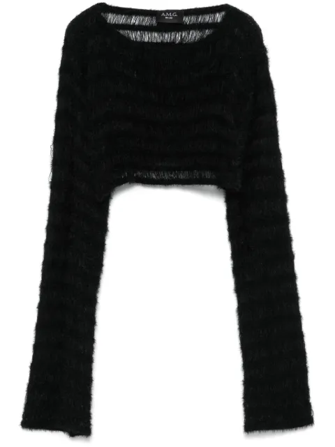 A.M.G. striped sweater