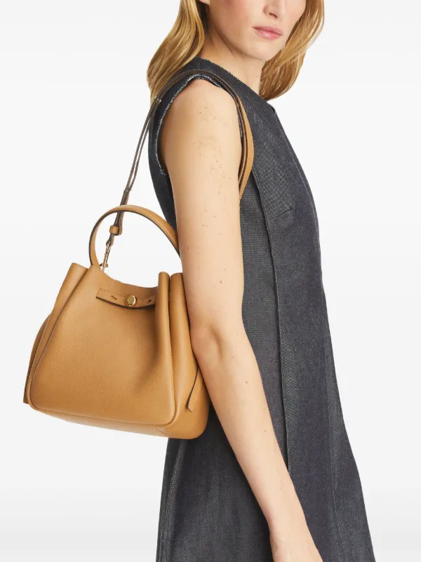 Tory Burch Romy Bucket Bag | Brown | FARFETCH