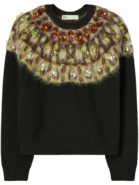 Tory Burch pull à ornements