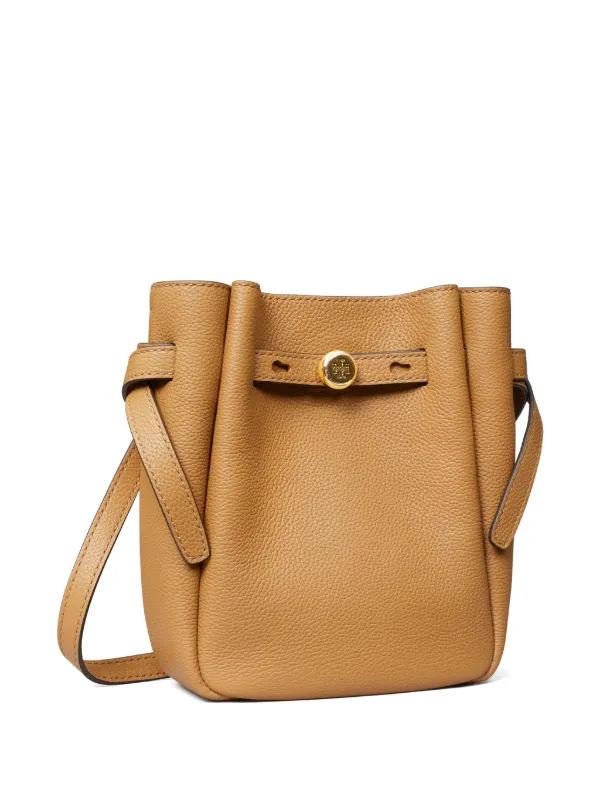 ショルダーバッグ・ポシェット Tory Burch Romy Leather Crossbody Bag Tory Burch Small Romy Crossbody Bag | Brown | FARFETCH CA