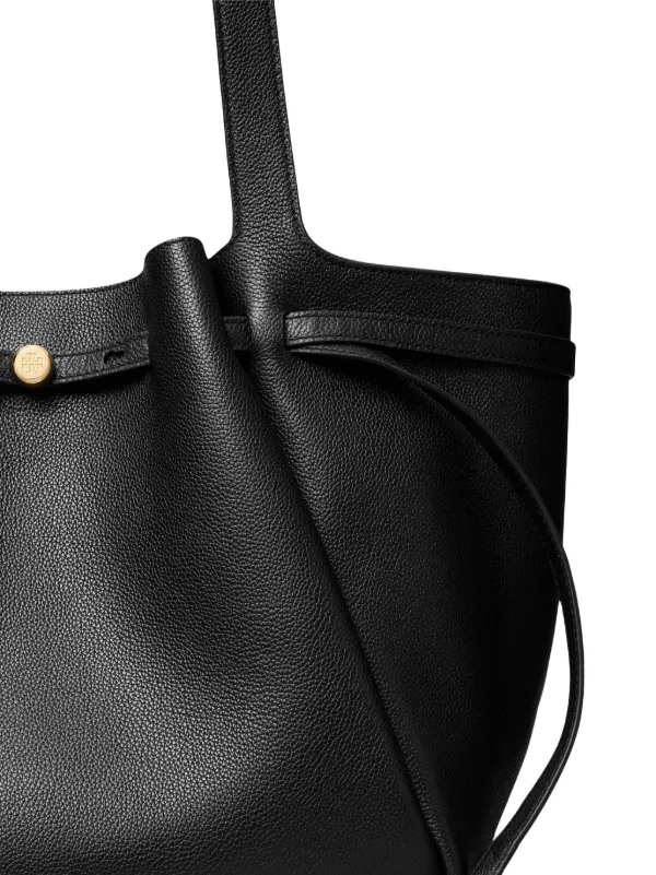 【関税&送料込】Tory Burch Romy Pebbled Tote Leather Shoulde Romy Tote: Women's Designer Tote Bags | Tory Burch