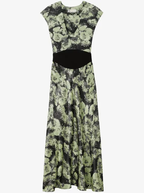 Tory Burch vestido con estampado floral