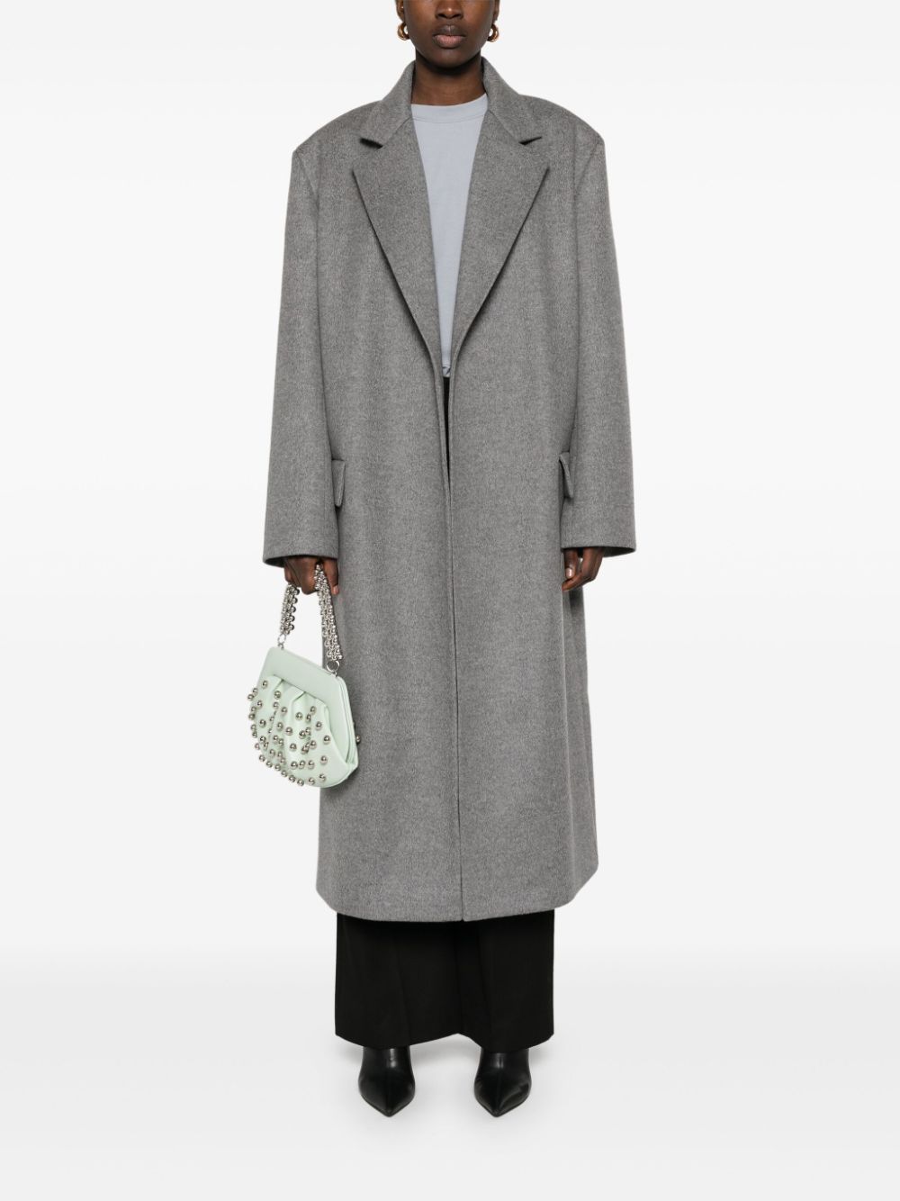 A.M.G. mélange coat - Grey