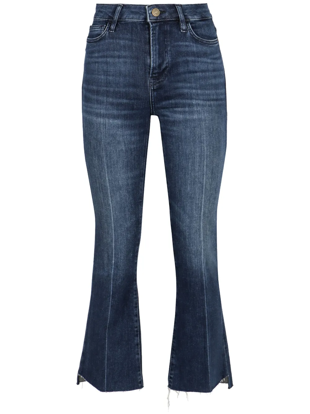 Frame Cropped Bootcut Jeans