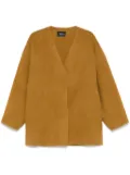 A.M.G. cashmere coat - Yellow