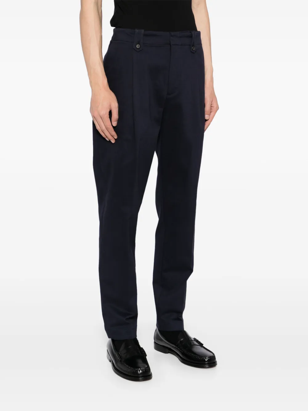 Eleventy Broek met toelopende pijpen Blauw