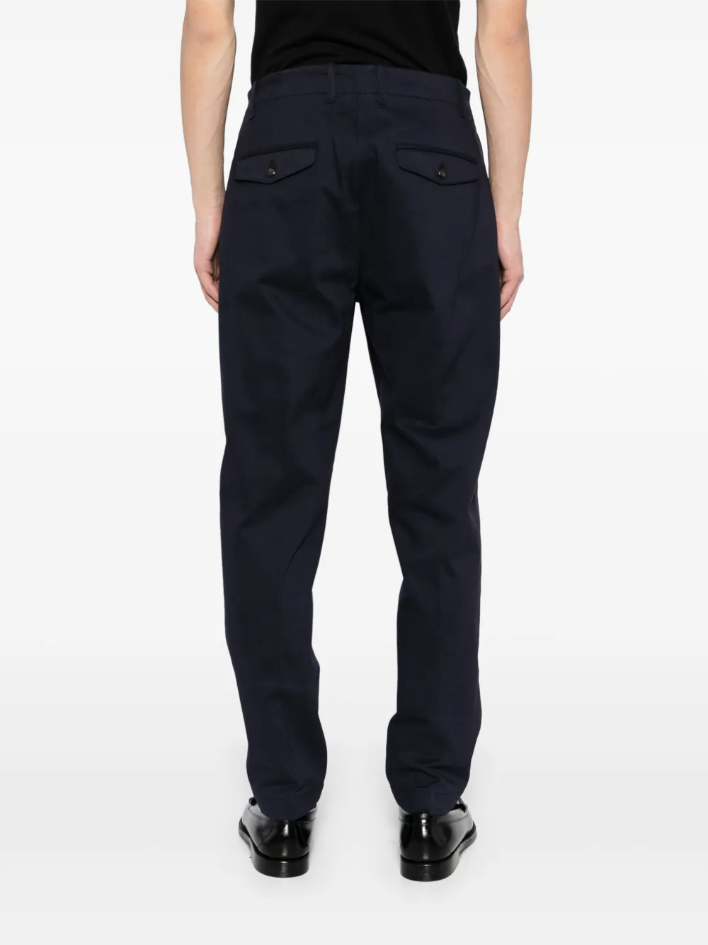 Eleventy Broek met toelopende pijpen Blauw