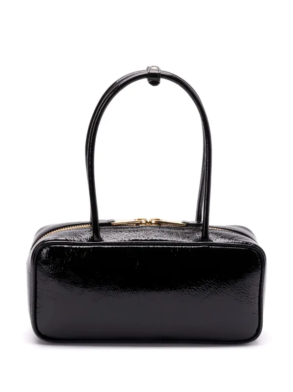 ★2025SS 超新作★MIU MIU★Classic Tote Bag (5BG2312CRWF0046) Miu Miu Beau Tote Bag | Black | FARFETCH