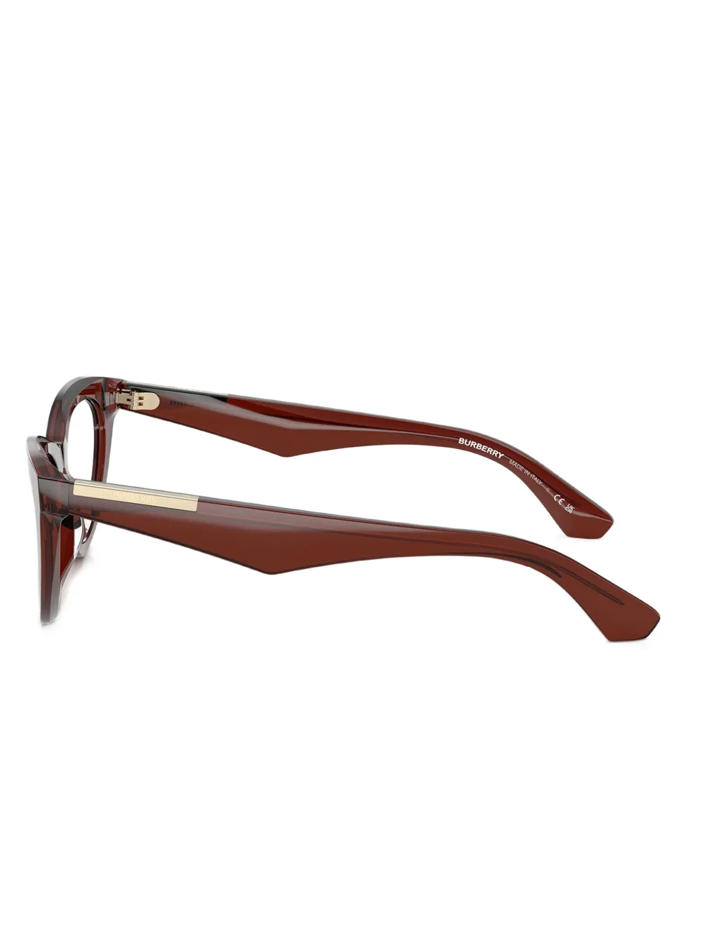 Burberry Eyewear Bril met cat-eye montuur Bruin