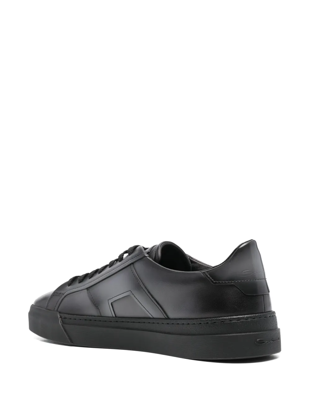 Santoni Double Buckle sneakera Black