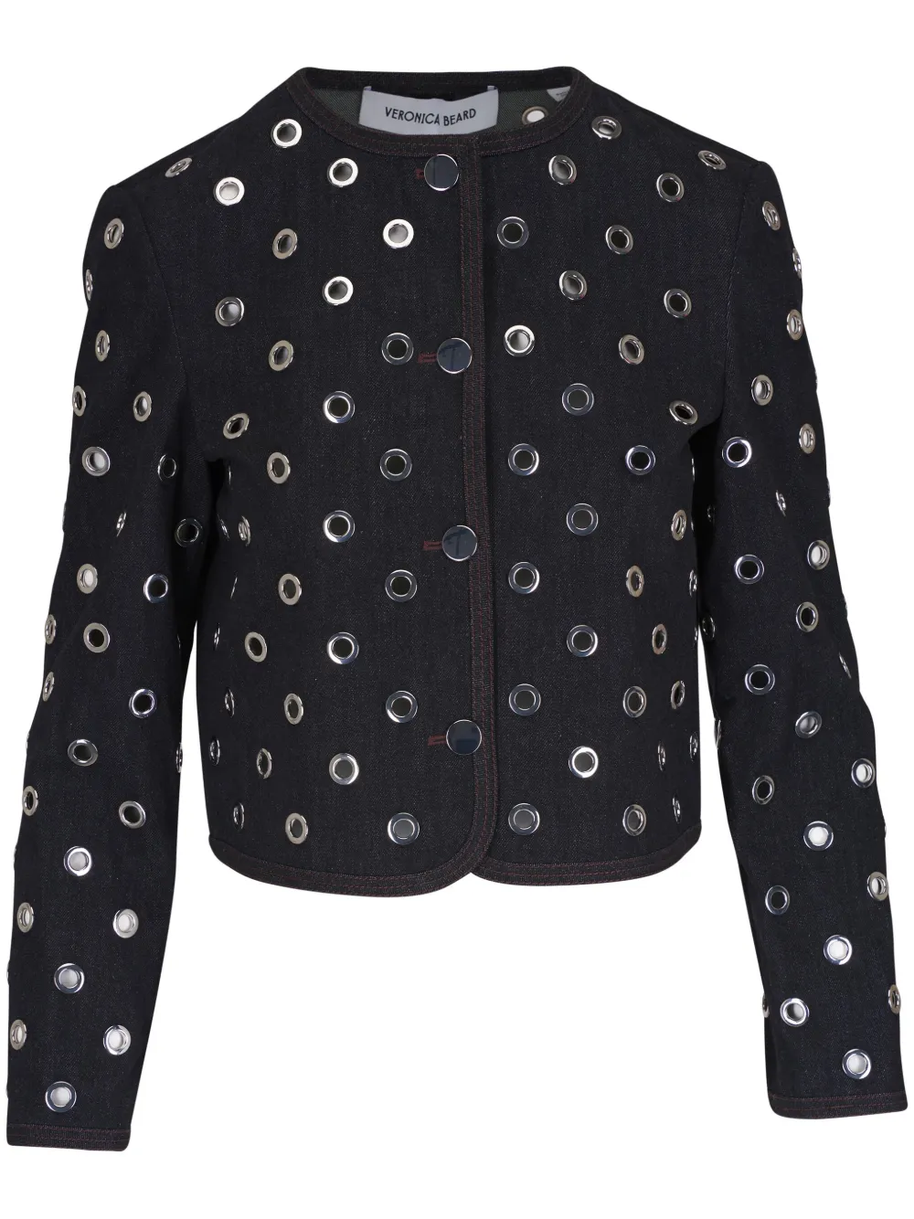 Veronica Beard Beale Grommet jacket | Black | Image 1