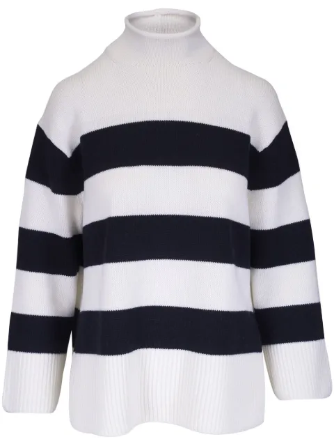 Vince roll-neck striped sweater 
