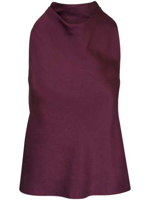 Vince blusa con cuello desbocado