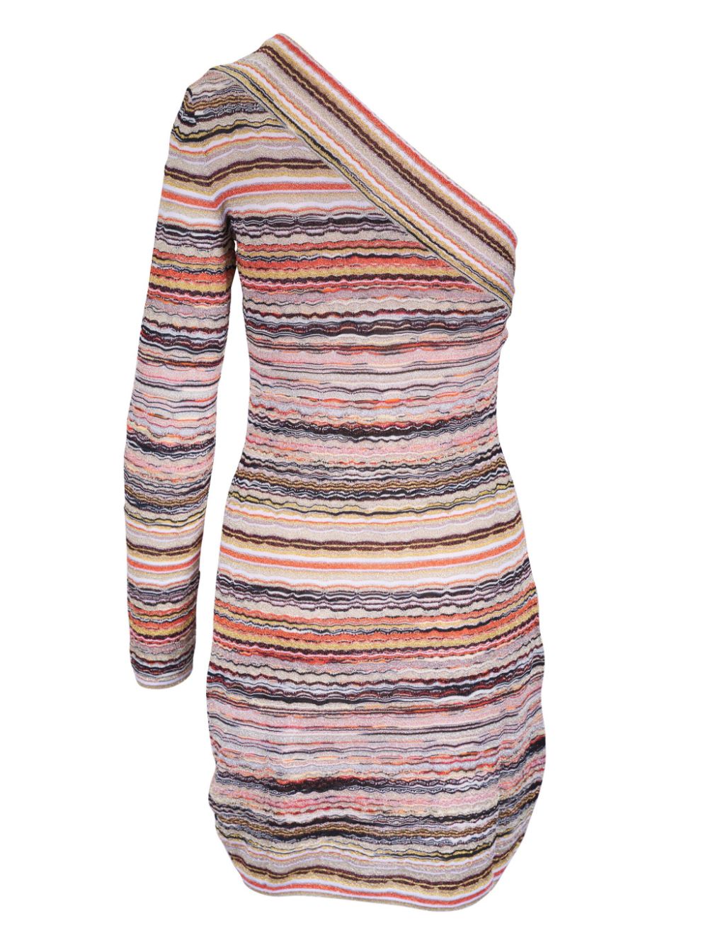 Missoni striped mini dress - Roze