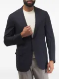 Isaia tailored blazer - Blue