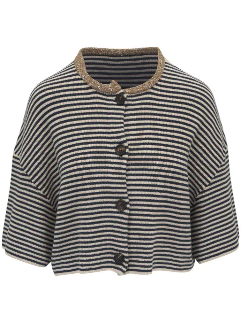 Brunello Cucinelli striped cardigan